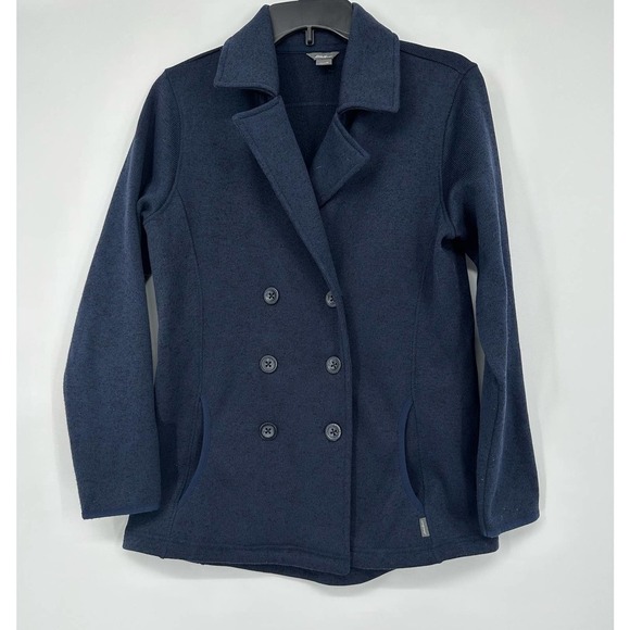 Eddie Bauer Jackets & Blazers - Eddie Bauer pea coat women’s size M navy blue